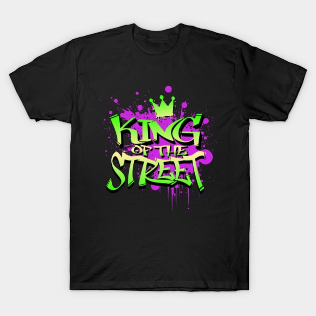 King of the Street T-Shirt by DavidBriotArt